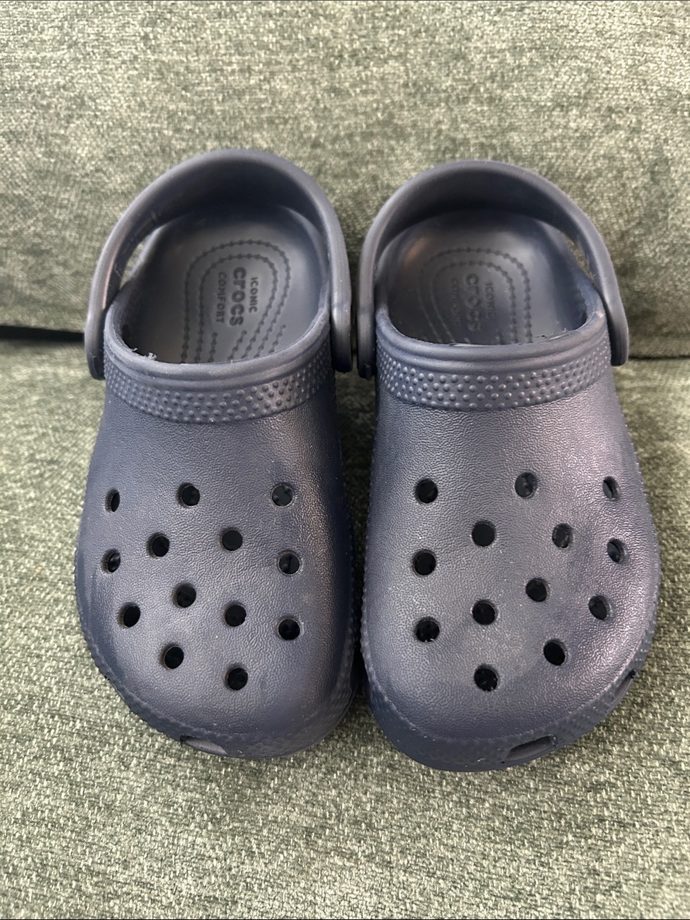 CROCS Kids Classic Clog in Navy